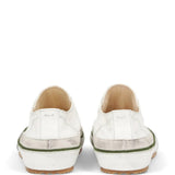 White shoes, back view