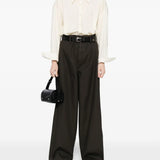 Black pants, full body view