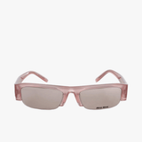 Pink eyewear, front view