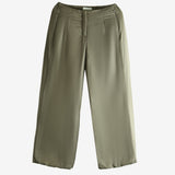 Green pants, front view