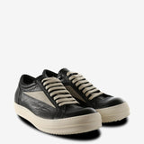 Black sneakers, side view