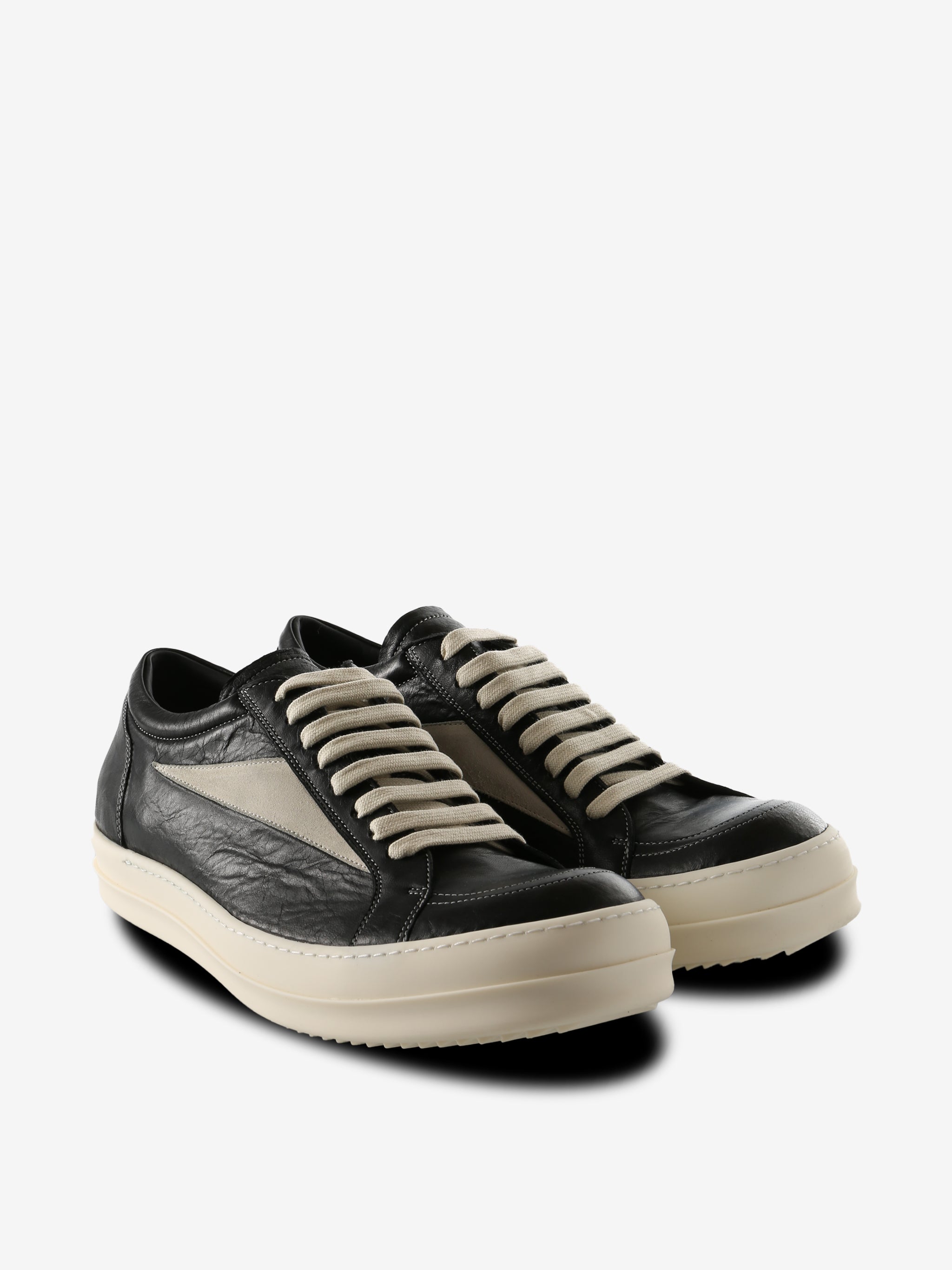 Black sneakers, side view