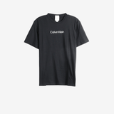 Black t-shirt, front view