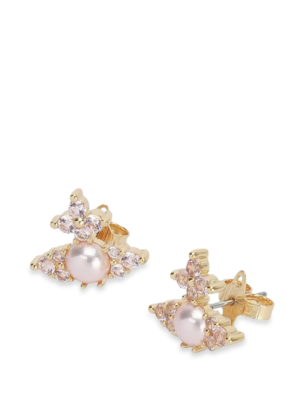 White jewerly, side view