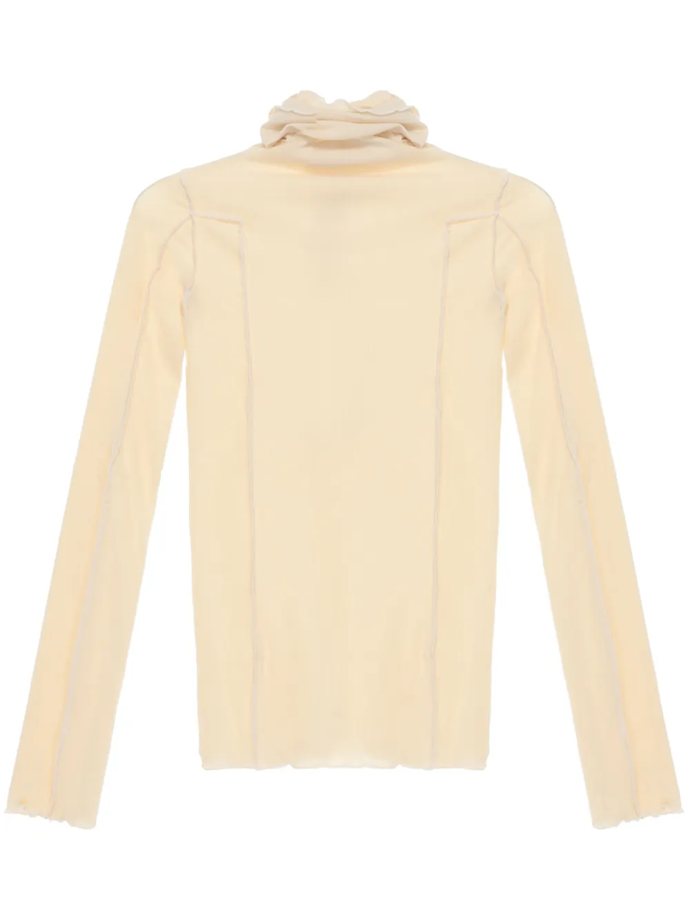 White top, front view