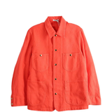 Orange jacket, front view