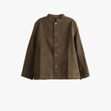 Brown jacket, front view