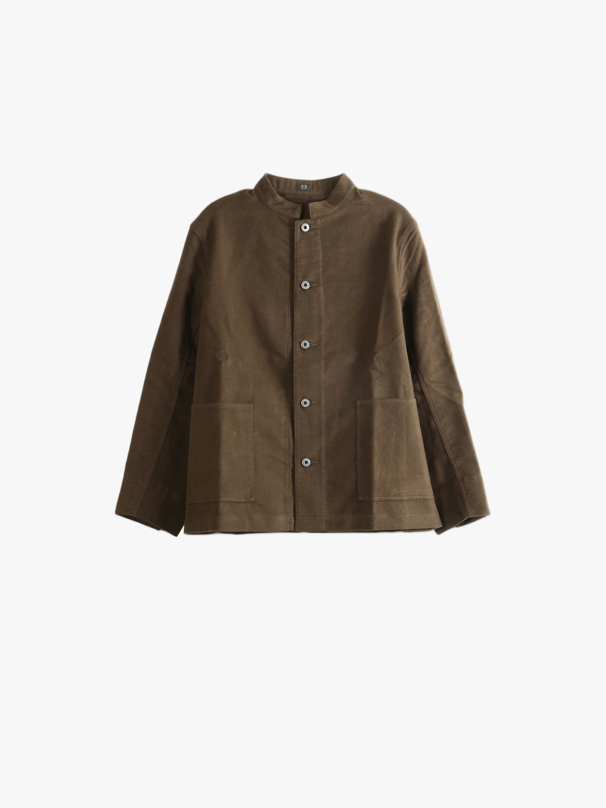 Brown jacket, front view