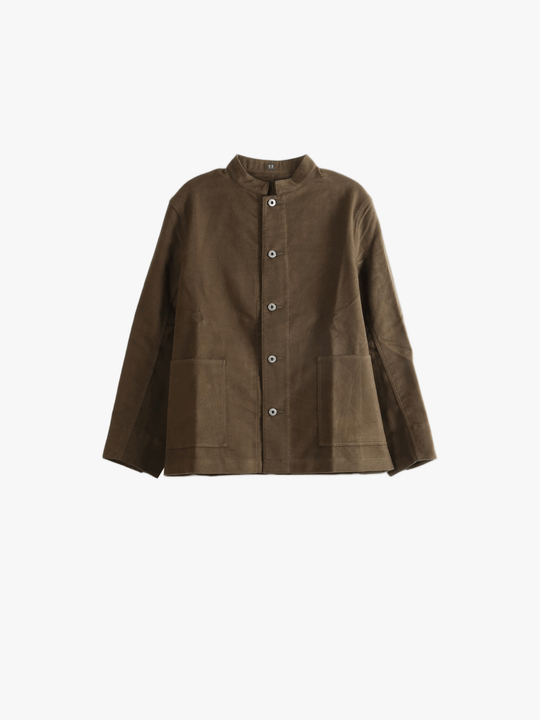 Brown jacket, front view