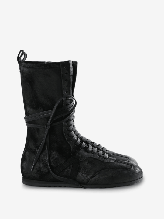 Black shoes, side view