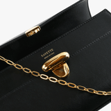Black bag, top view
