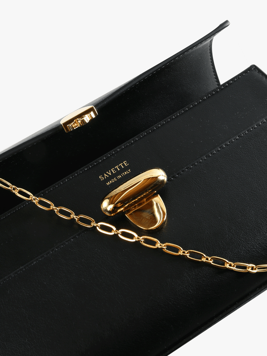 Black bag, top view