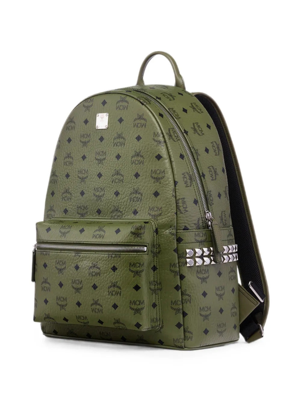 Green bag, front view