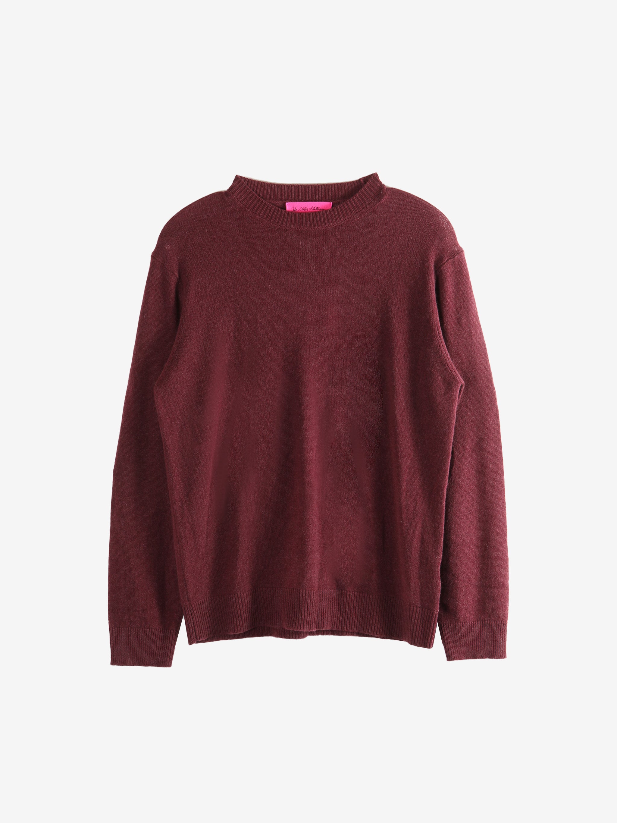 Red sweater, front view