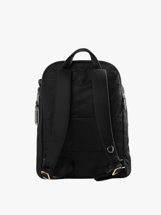 Black bag, back view