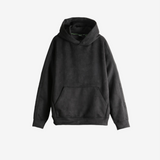 Black hoodie, front view