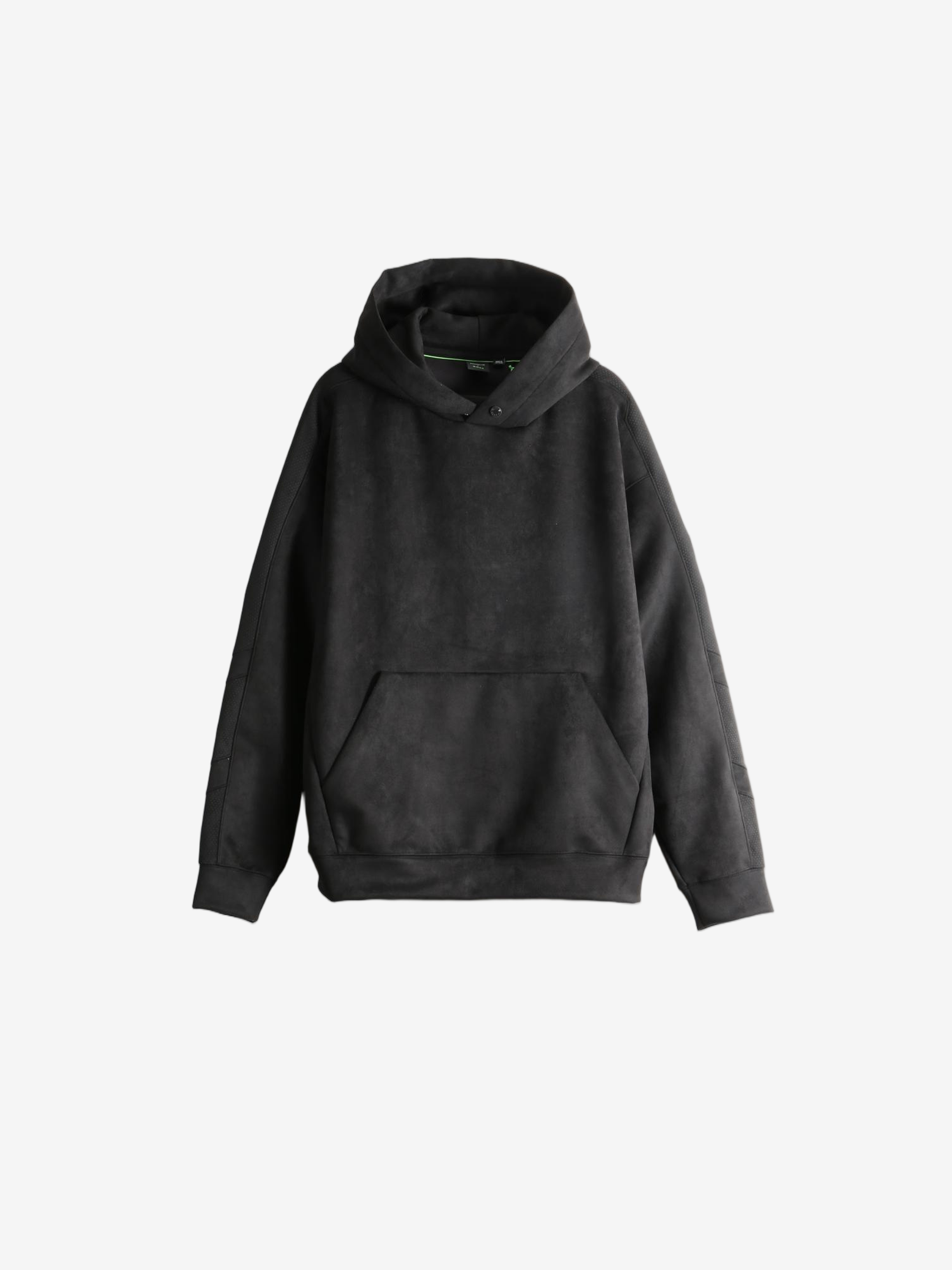 Black hoodie, front view