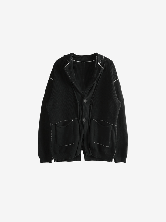 Black jacket, front view