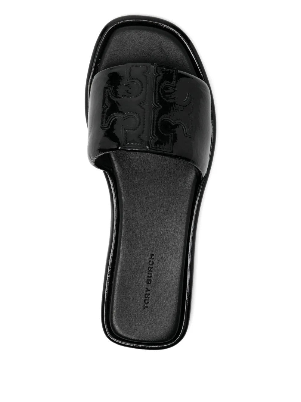 Black shoes, front view