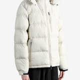 Tan jacket, front view