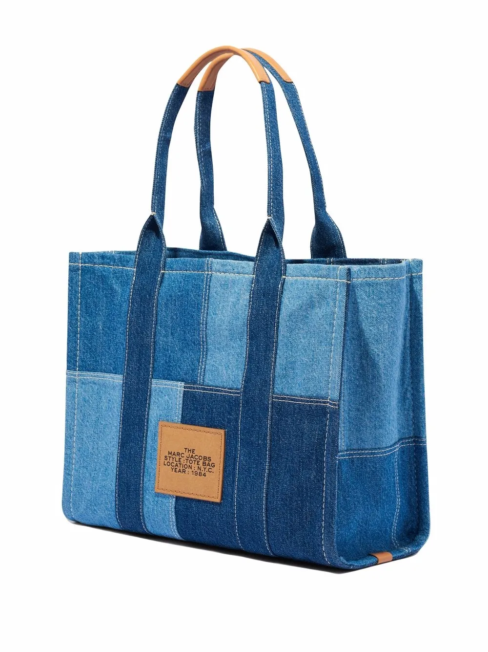 Blue bag, back view