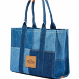 Blue bag, back view