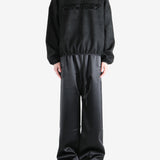 Black sweatshirt, full body view