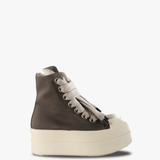 Brown shoes, side view