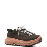 Brown sneakers, side view