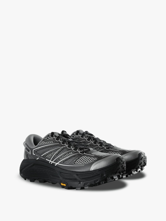Grey shoes, front view