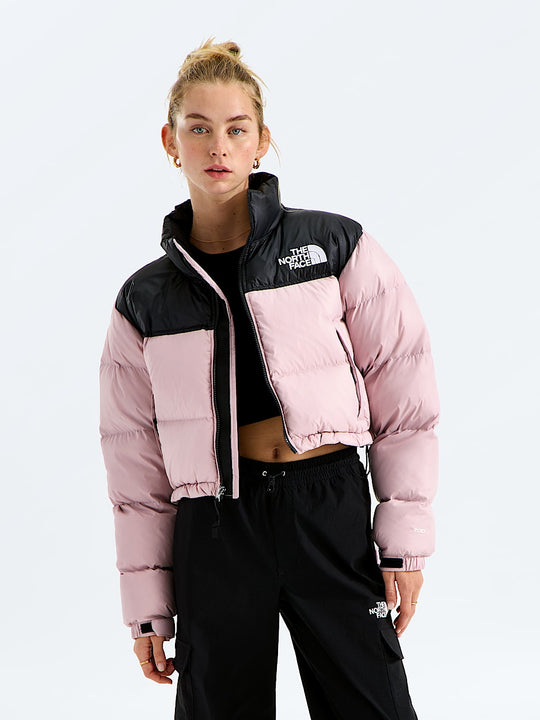 Pink jacket, full body view