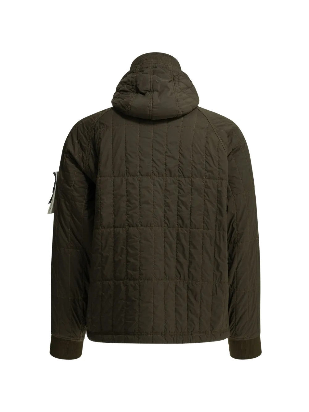 Green jacket, front view