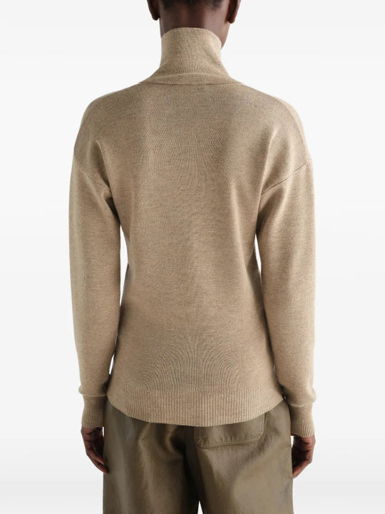 Tan top, full body view