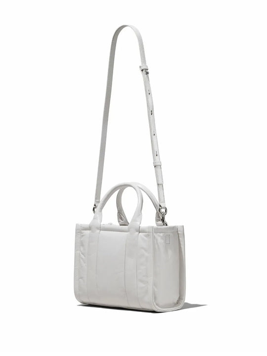 White bag, back view