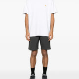 White t-shirt, full body view