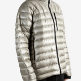 Tan jacket, front view