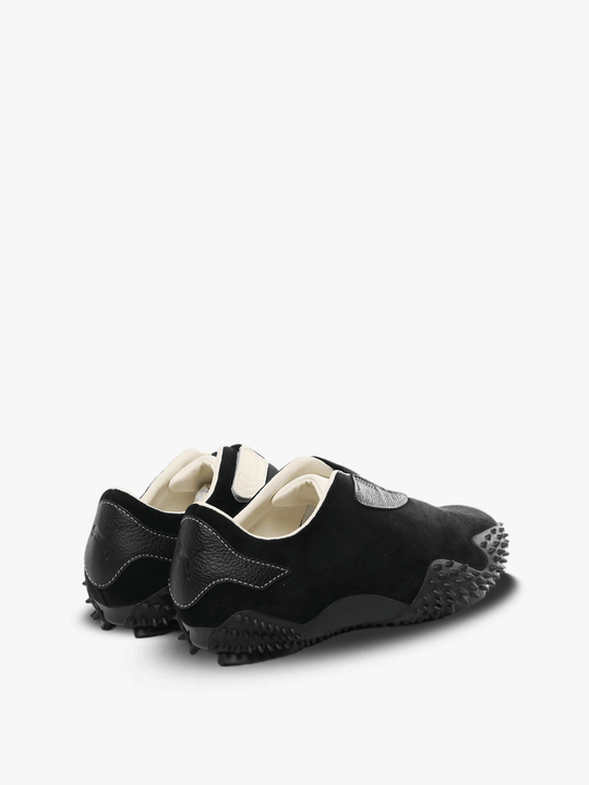 Black shoes,back view