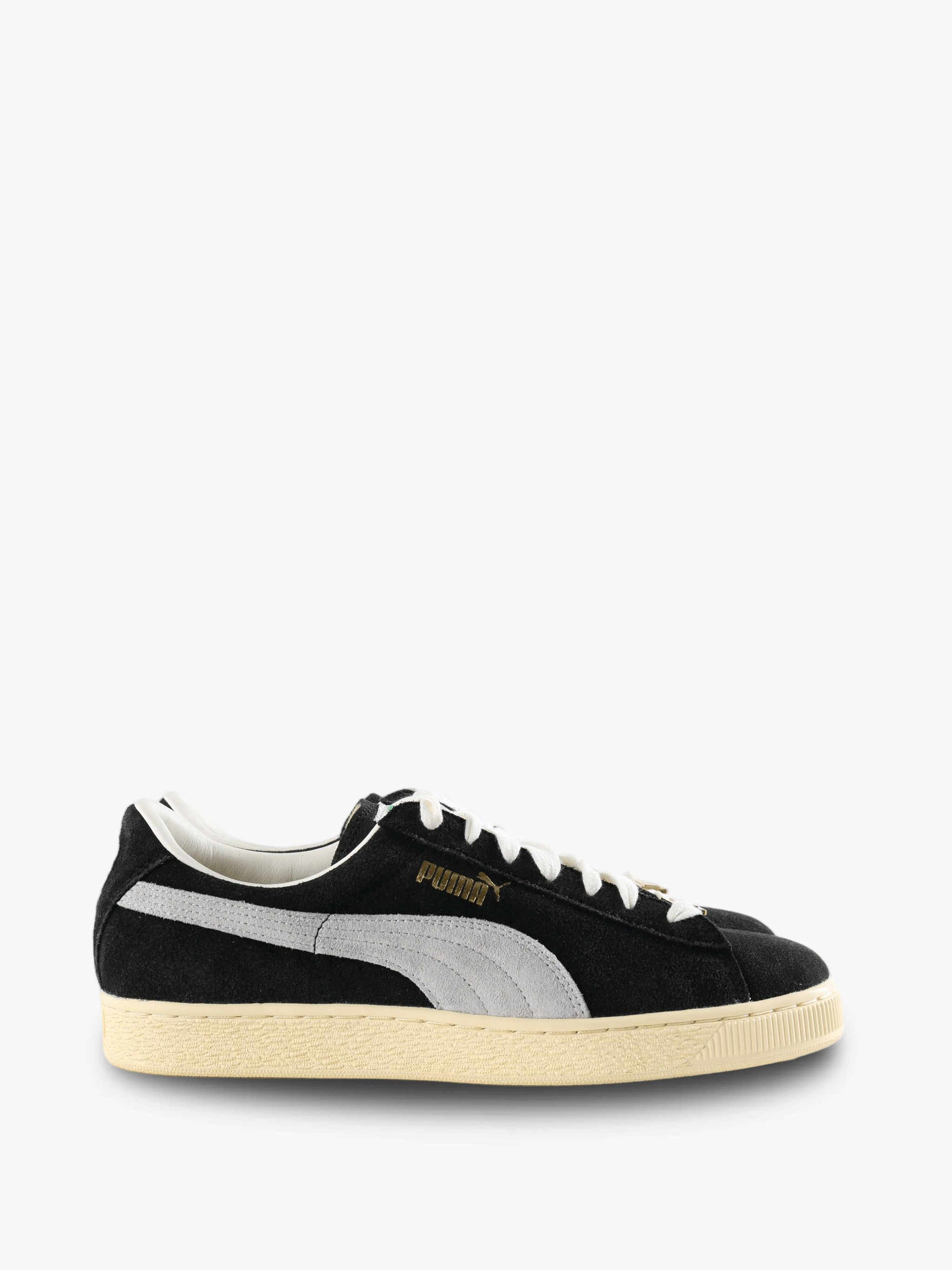 Black shoes, side view