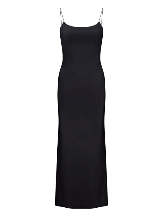 Black dress, front view