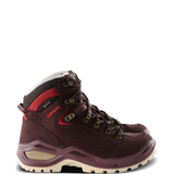Brown boots, front view