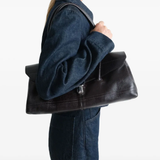 Black bags, front view