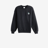 Black hoodie, front view