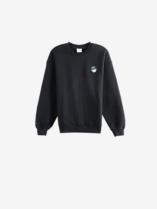 Black hoodie, front view