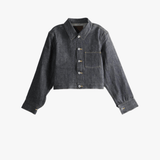 Black jacket, front view