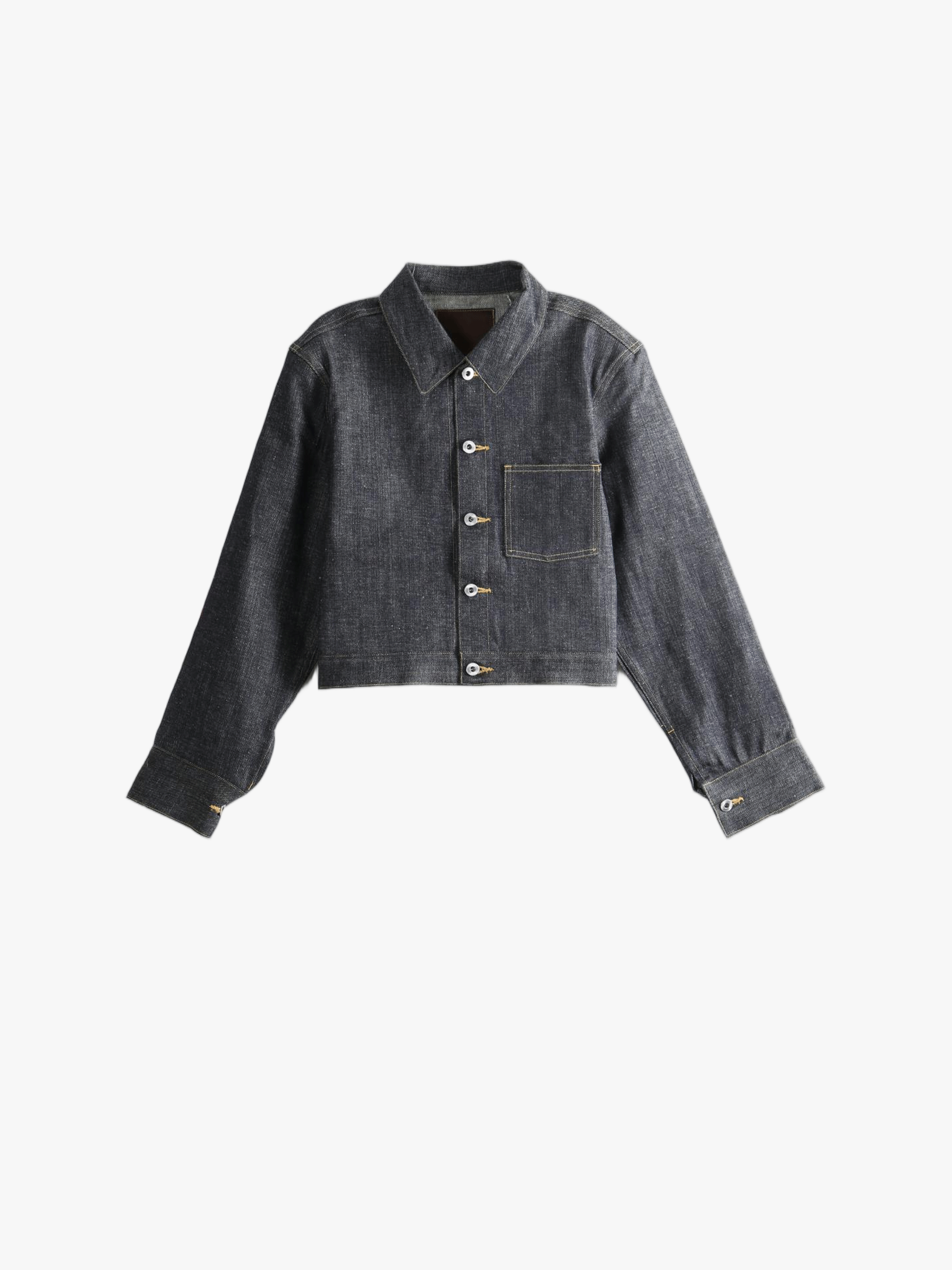 Black jacket, front view
