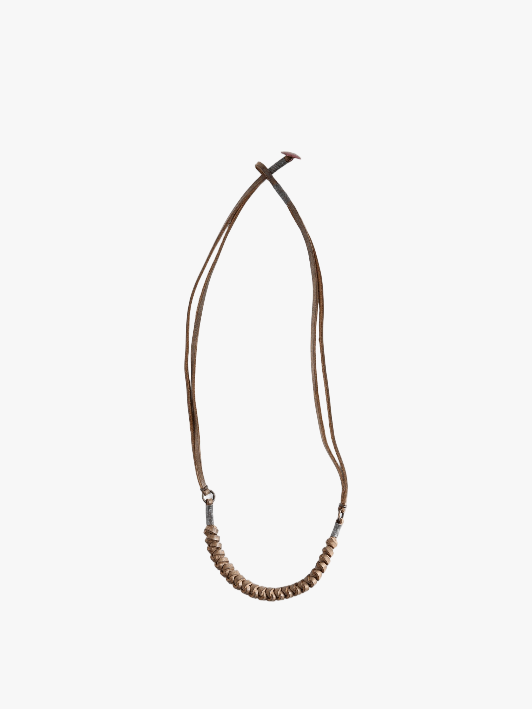 Brown jewelry, front view
