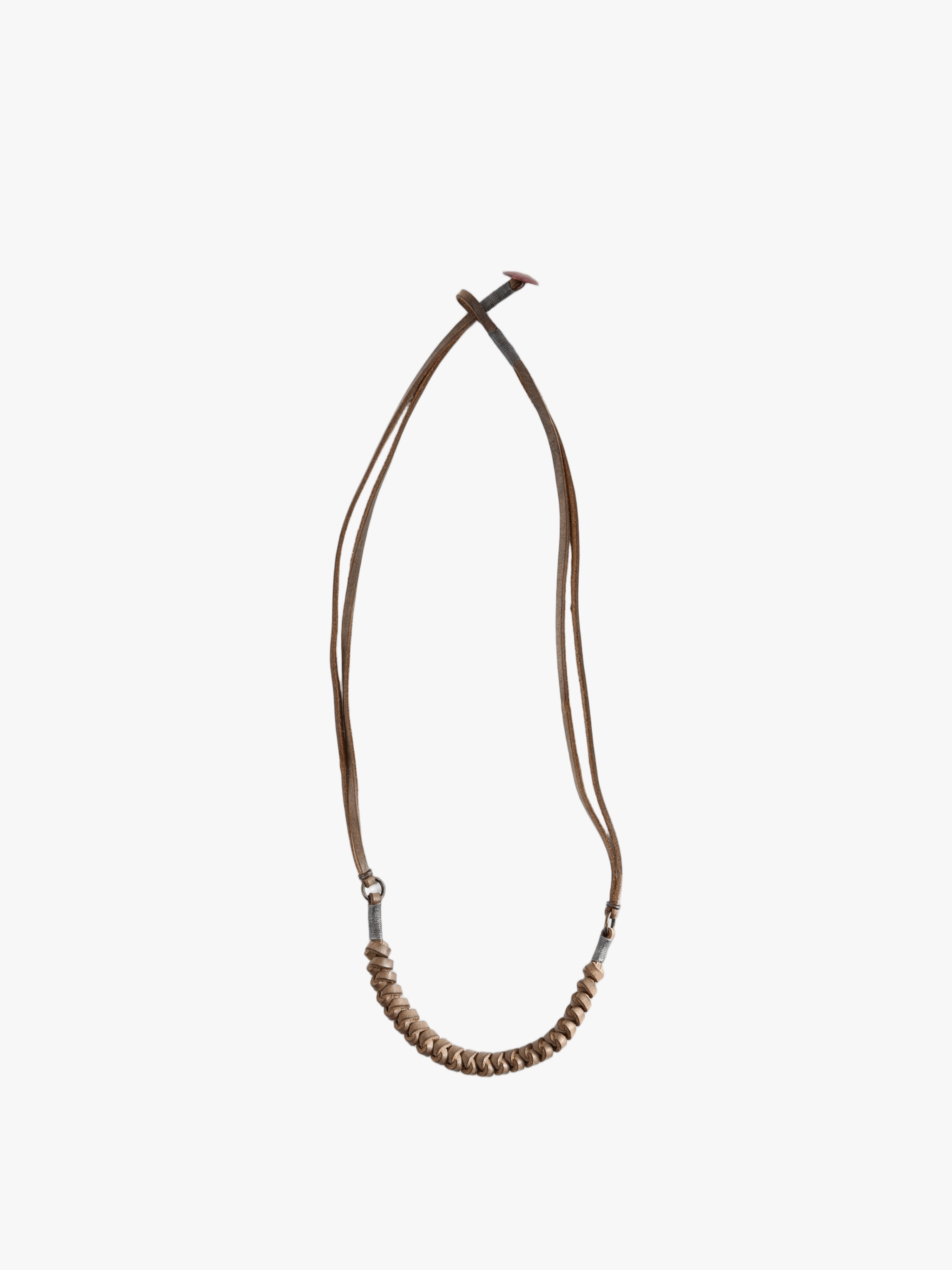Brown jewelry, front view