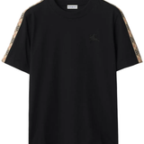 Black t-shirt, front view