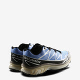 Blue sneaker , back view