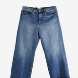 Blue jeans, front view